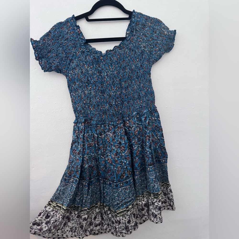 NWT Angie wrap top paisley dress